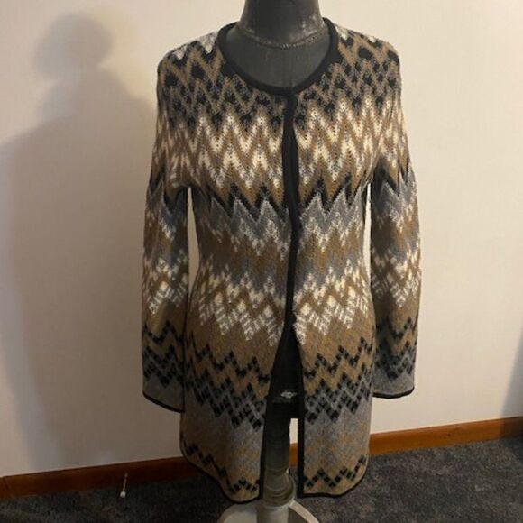 Kate Hill Multi color cardigan, size Medium - Picture 1 of 2